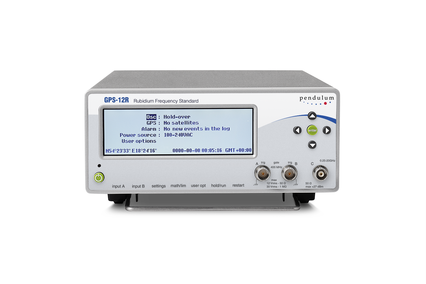 FTR-210R GNSS 鎖定銣原子頻率與時間參考源