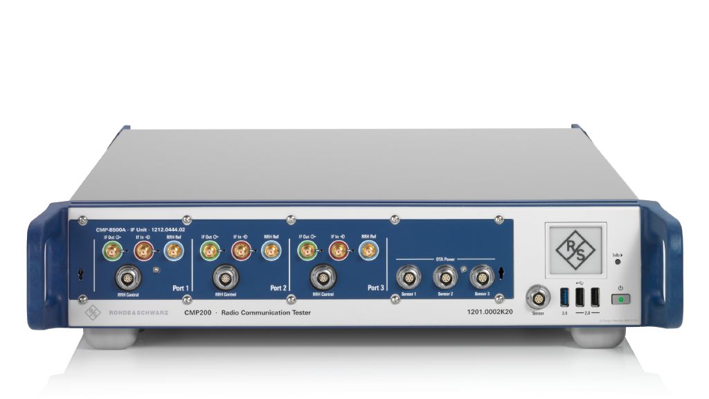 R&SCMP200 mmWave 無線通訊測試儀（IF 6 – 20 GHz，並行多 DUT 測試） 角度 2