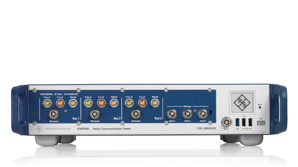 R&SCMP200 mmWave 無線通訊測試儀（IF 6 – 20 GHz，並行多 DUT 測試）