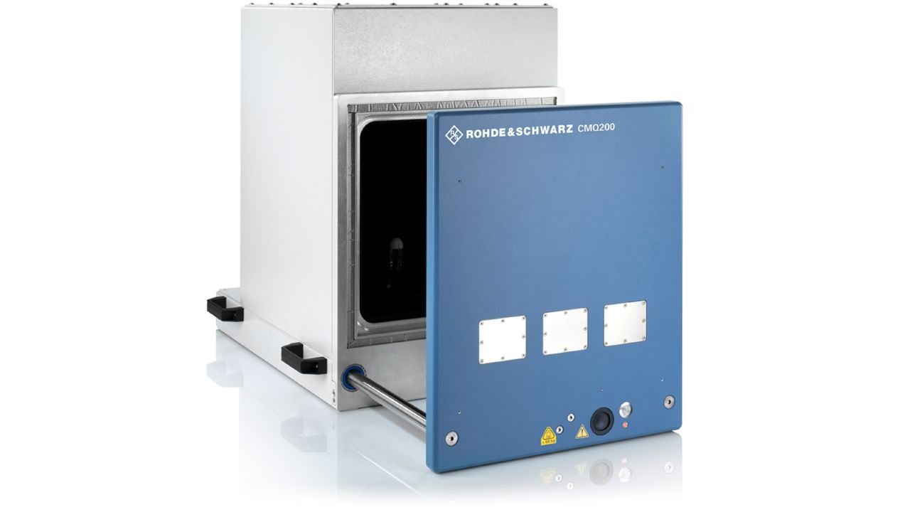 R&SCMQ200 5G FR2 終端與元件遮蔽屏蔽立方體（毫米波 20 – 77 GHz） 角度 3