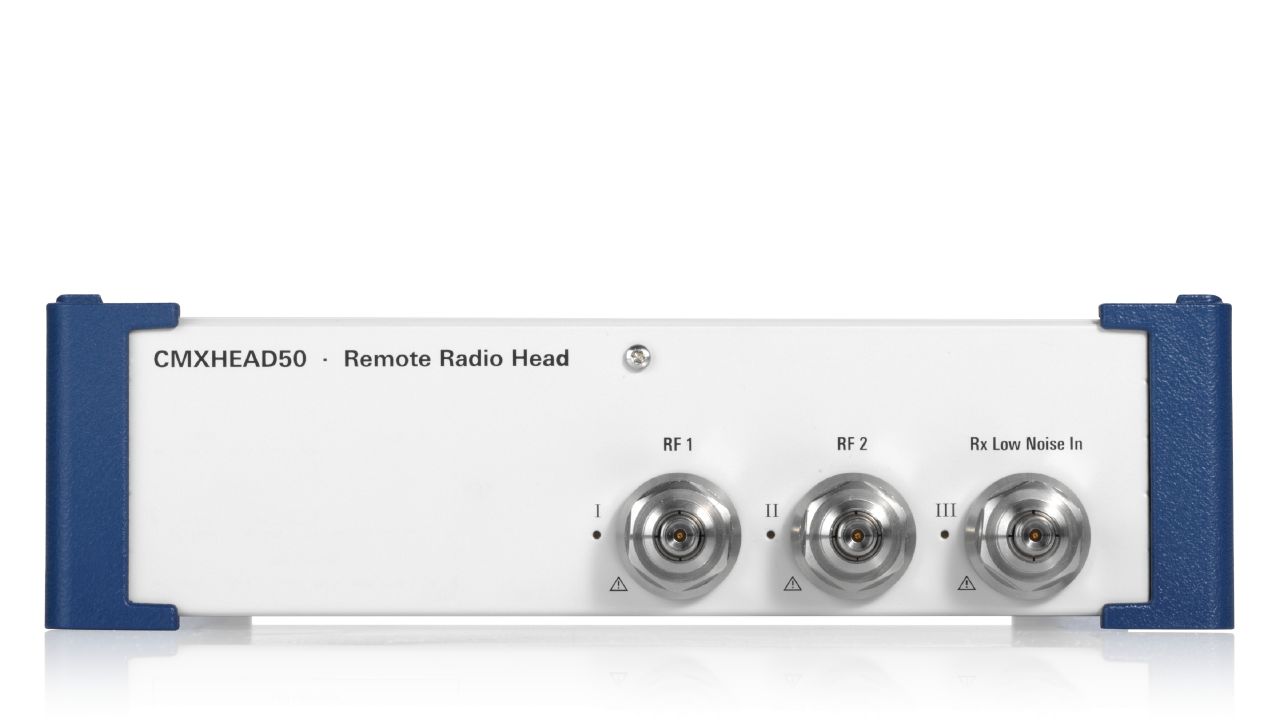 R&SCMXHEAD50 5G mmWave 遠端射頻頭（21.84 – 50.20 GHz，搭配 CMX500） 角度 2