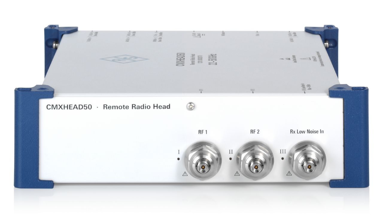R&SCMXHEAD50 5G mmWave 遠端射頻頭（21.84 – 50.20 GHz，搭配 CMX500） 角度 4