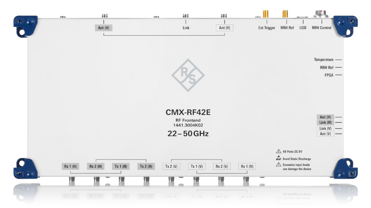 R&SCMX-RF42E 主動式射頻前端（21.84 – 50.20 GHz，5G mmWave） 角度 3