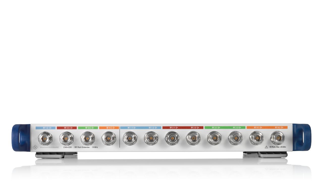 R&SCMX-Z25 CMX500 射頻埠擴展器（多 DUT 並行 LTE / 5G FR1）