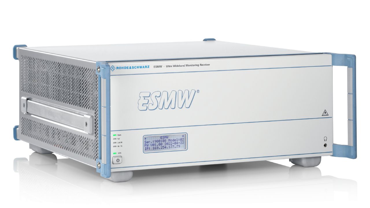 R&S®ESMW 超寬頻監測接收機 角度 4