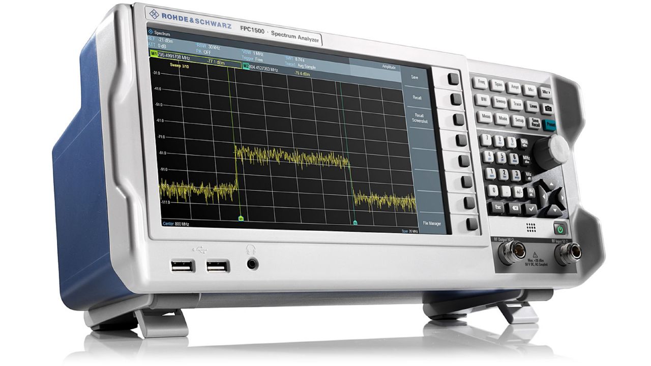 R&S®FPC 入門級桌上型頻譜分析儀（5 kHz – 3 GHz） 角度 2