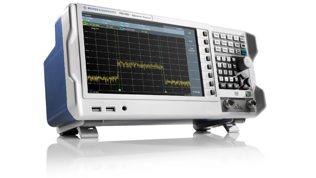 R&S®FPC 入門級桌上型頻譜分析儀（5 kHz – 3 GHz） 角度 3