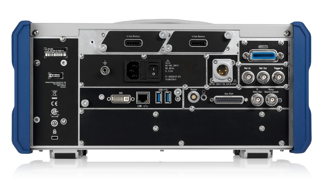 R&S®FPL1000 訊號與頻譜分析儀（5 kHz – 44 GHz，輕量便攜） 角度 4