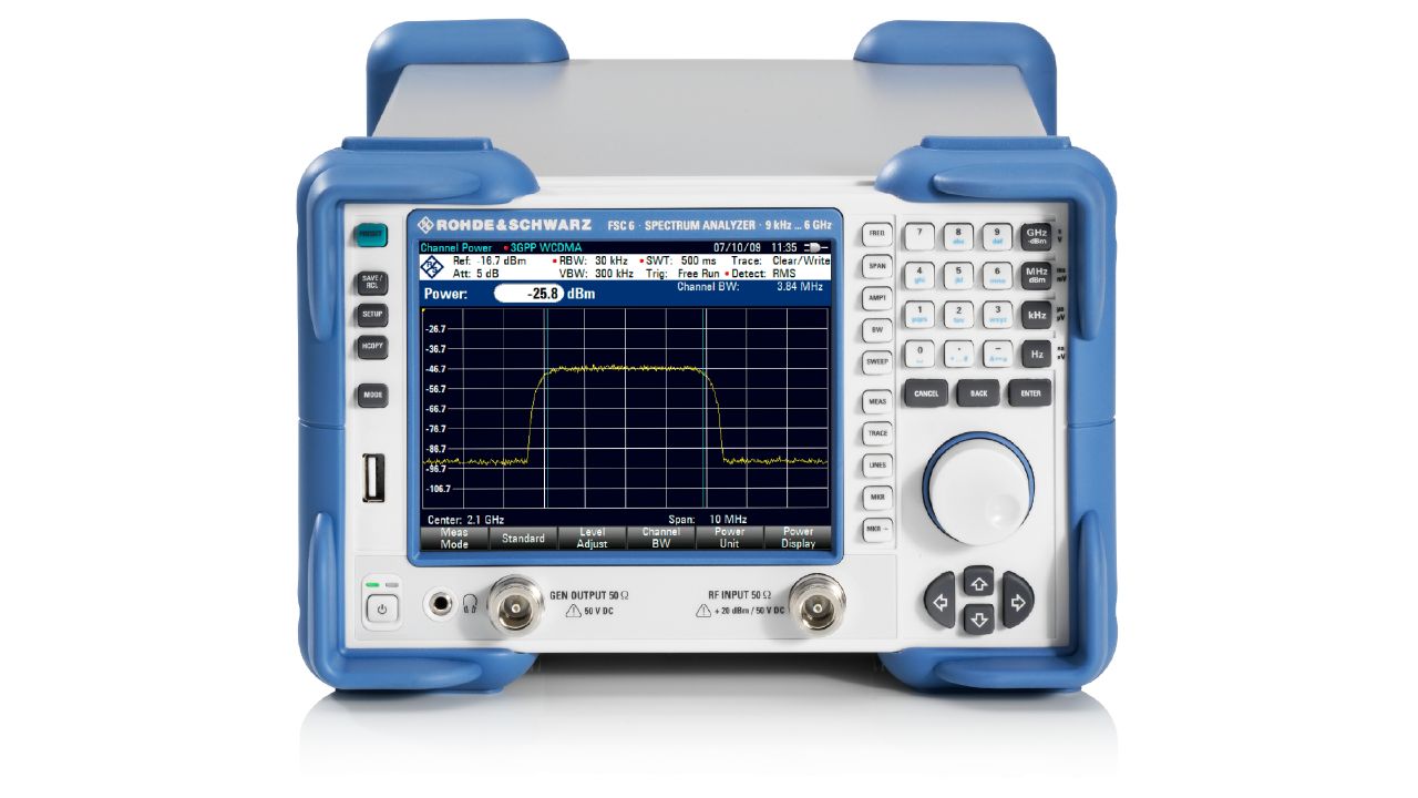 R&S®FSC 桌上型頻譜分析儀（9 kHz – 6 GHz） 角度 2