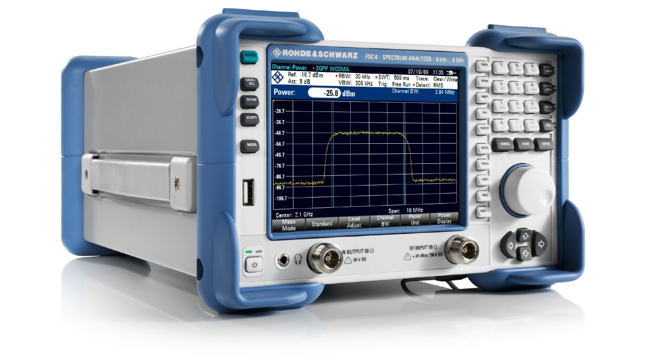 R&S®FSC 桌上型頻譜分析儀（9 kHz – 6 GHz） 角度 3