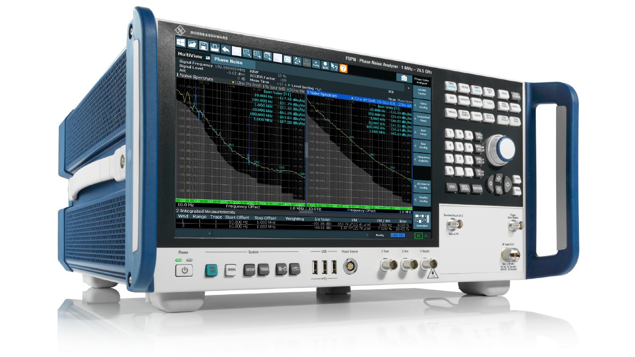 R&SFSPN 相位雜訊分析儀與 VCO 測試儀（1 MHz – 50 GHz） 角度 2