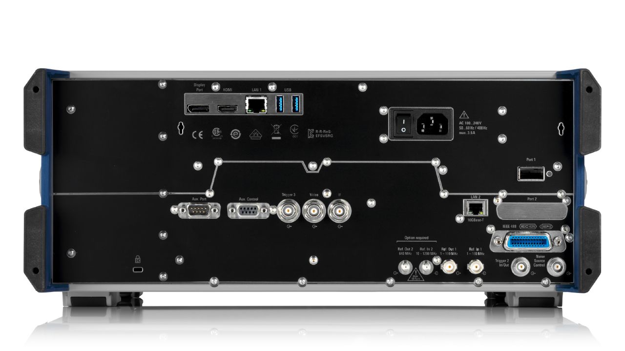 R&S®FSVA3000 高性能訊號與頻譜分析儀（10 Hz – 50 GHz，1 GHz 分析頻寬） 角度 4