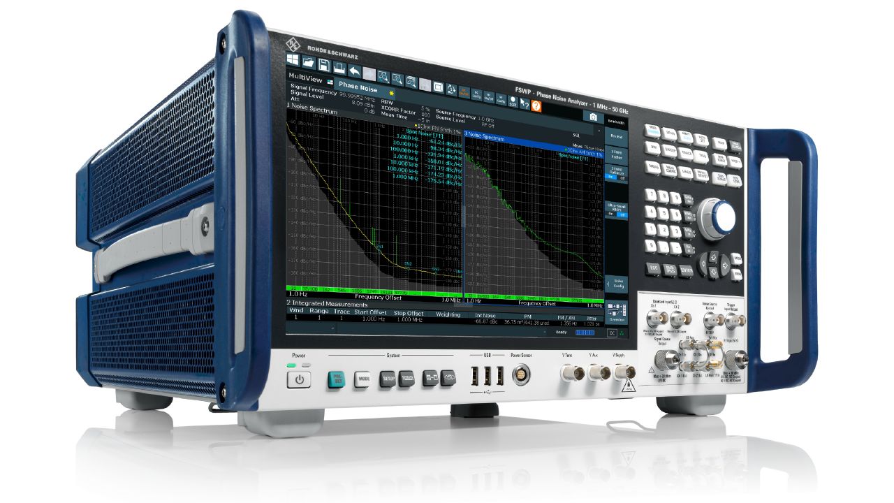 R&S®FSWP 相位雜訊分析儀與 VCO 測試儀（1 MHz – 50 GHz） 角度 3