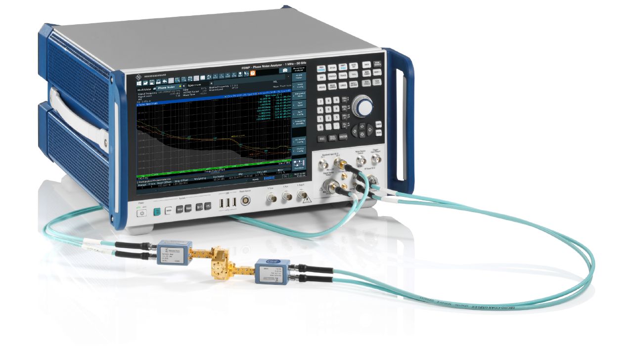 R&S®FSWP 相位雜訊分析儀與 VCO 測試儀（1 MHz – 50 GHz） 角度 4