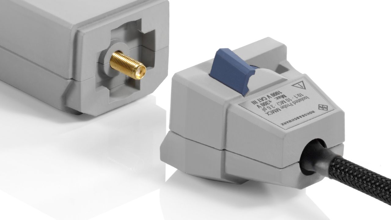 R&SRT-ZISO 隔離式探棒系統 隔離式探棒系統（光纖隔離，±3000 V，CAT III 1000 V） 角度 3