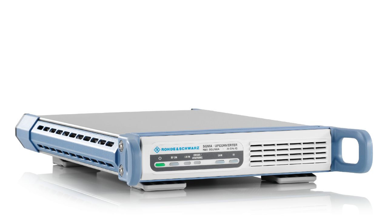 R&S®SGU100A SGMA 升頻器（10 MHz – 40 GHz，I/Q 升頻） 角度 3