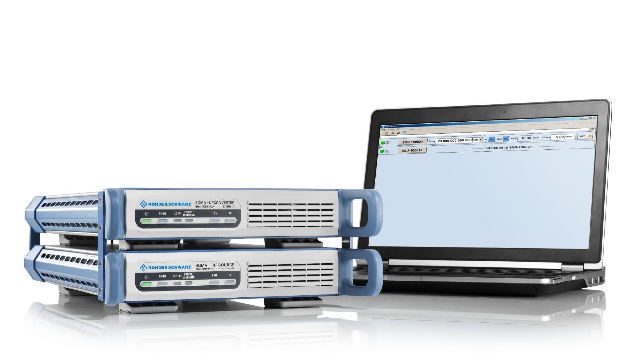 R&S®SGU100A SGMA 升頻器（10 MHz – 40 GHz，I/Q 升頻） 角度 4