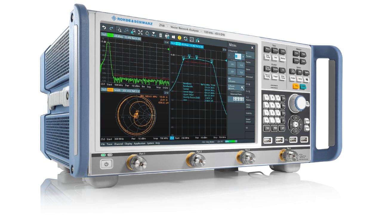 R&S®ZNB 向量網路分析儀（9 kHz – 43.5 GHz） 角度 3