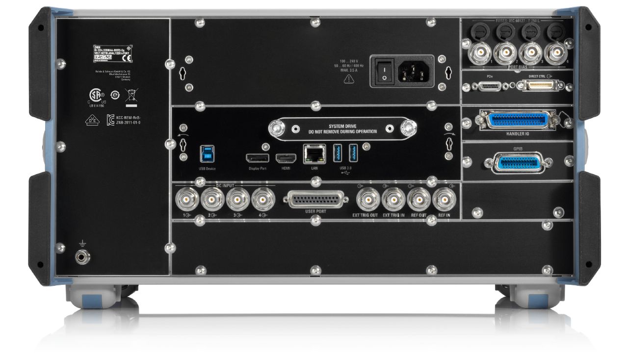R&S®ZNB 向量網路分析儀（9 kHz – 43.5 GHz） 角度 4