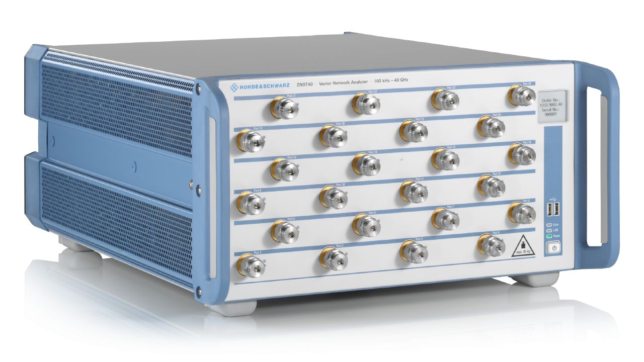 R&S®ZNBT 多埠向量網路分析儀（9 kHz – 40 GHz，最多 24 埠） 角度 3