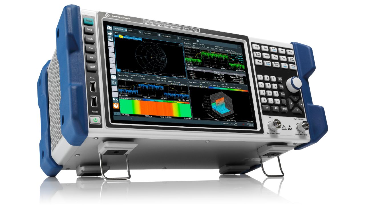 R&S®ZNL 三合一向量網路分析儀（5 kHz – 20 GHz，含頻譜分析） 角度 3